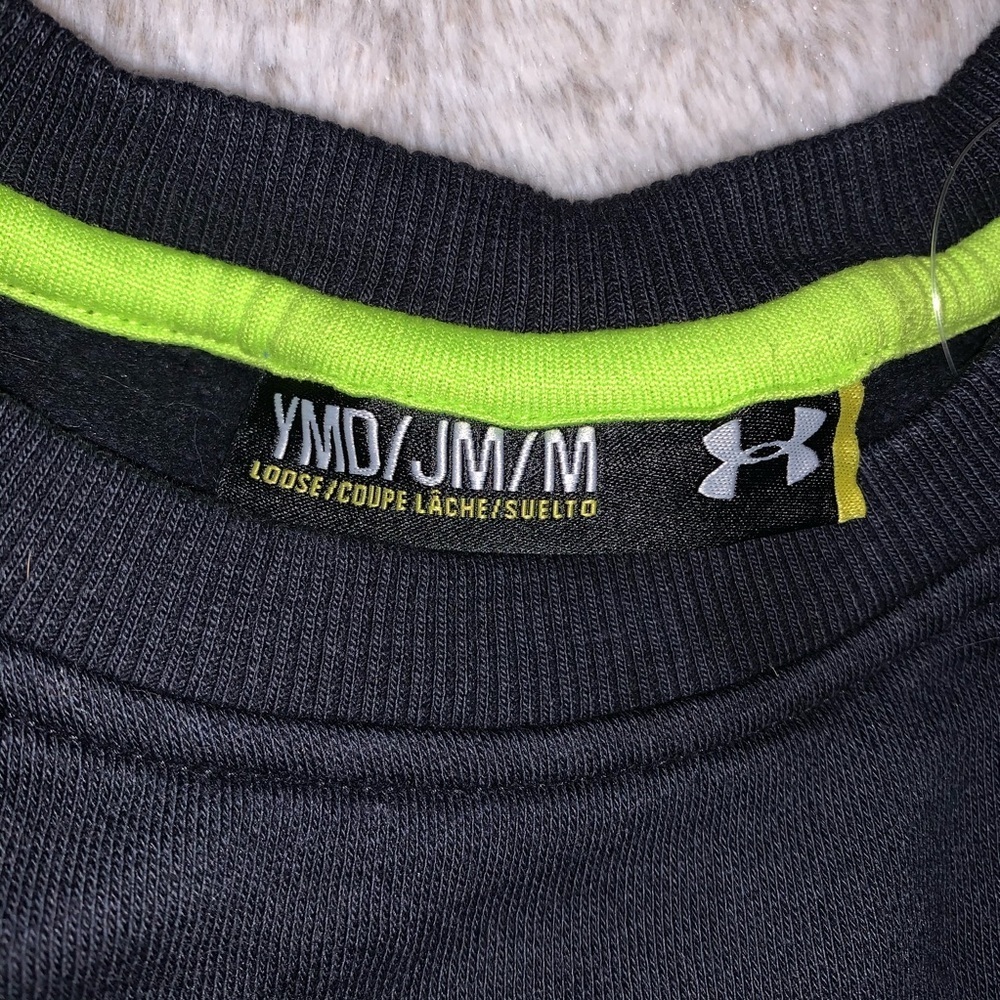 Under Armour Youth Crew Neck Sweatshirt - Picture 2 of 4